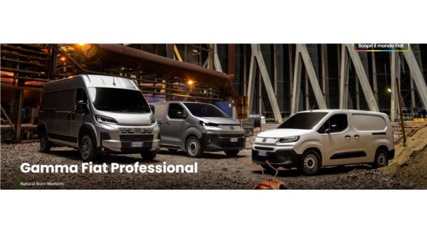 Promo:Fiat Professional: Il Veicolo Giusto per il Tuo Lavoro